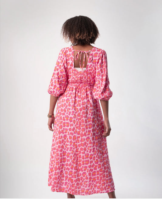 Leopard Summer Maxi Dress