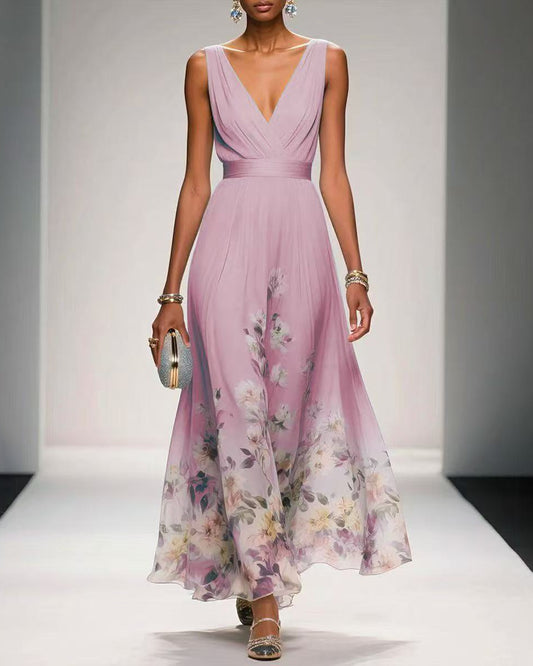 Elegant Floral Dress