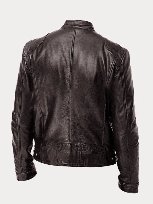 Biker Leather Jacket For Men