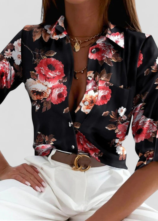 Chic Long-Sleeve Blouse