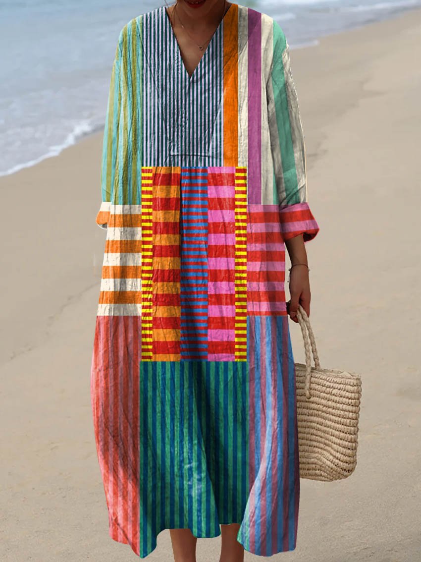 Beatrice Geometric Dress