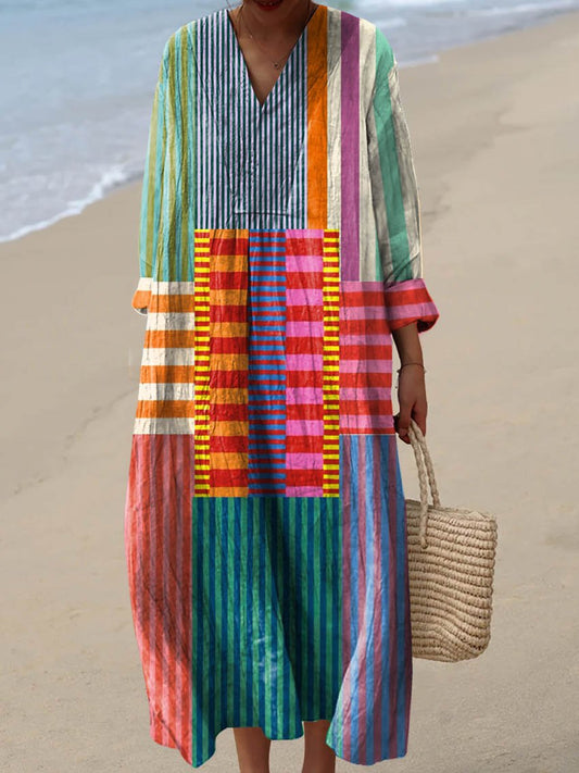 Beatrice Geometric Dress