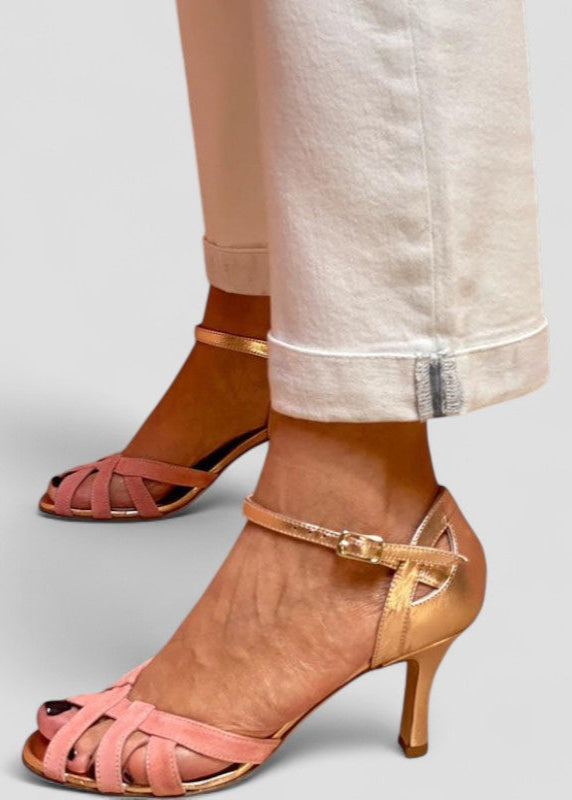 Kitten Heels With Open Toe