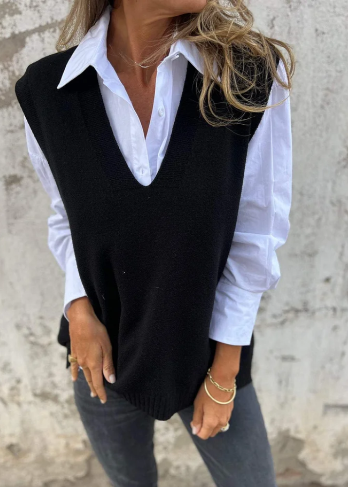 Knit Sweater Vest