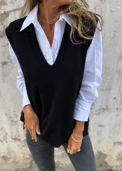 Knit Sweater Vest