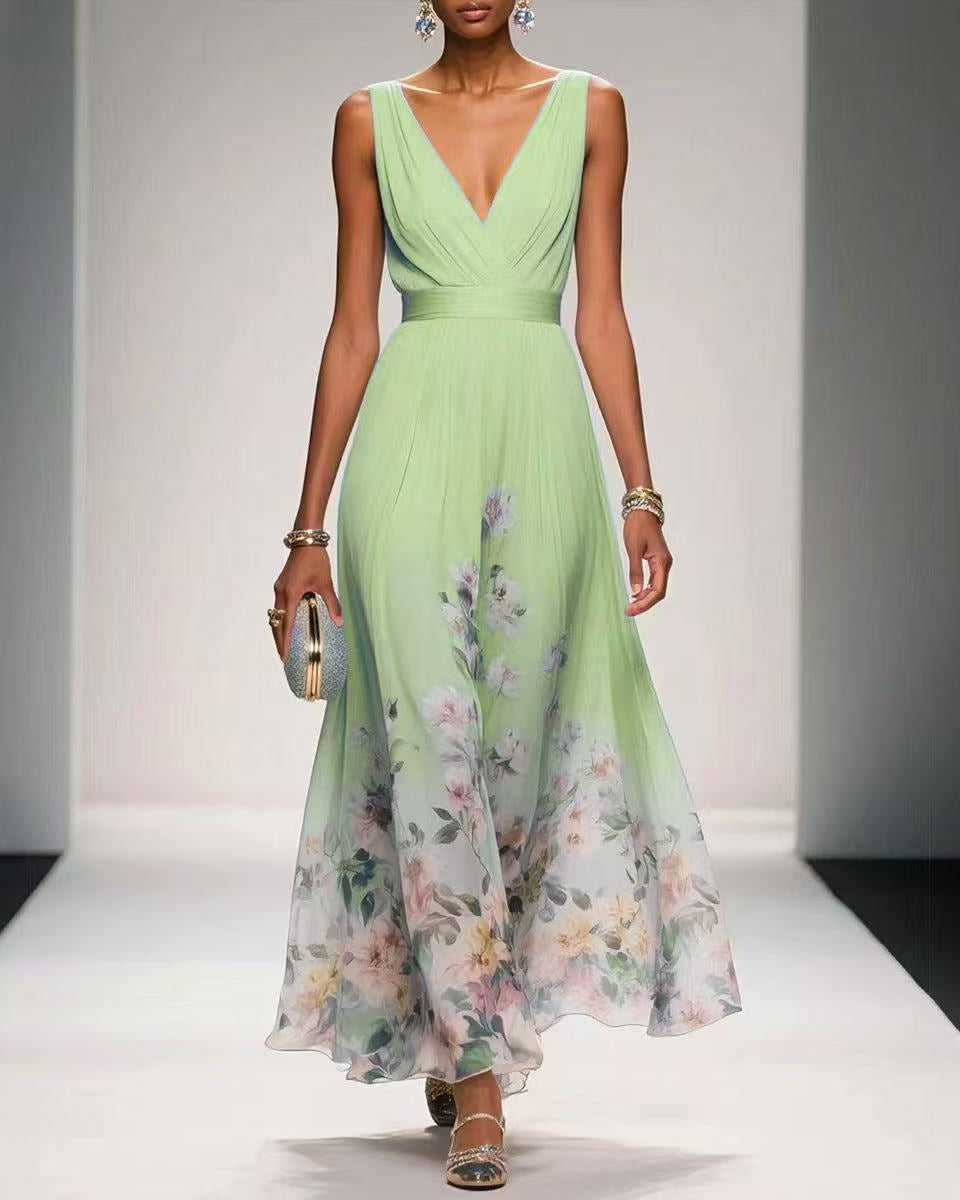 Elegant Floral Dress