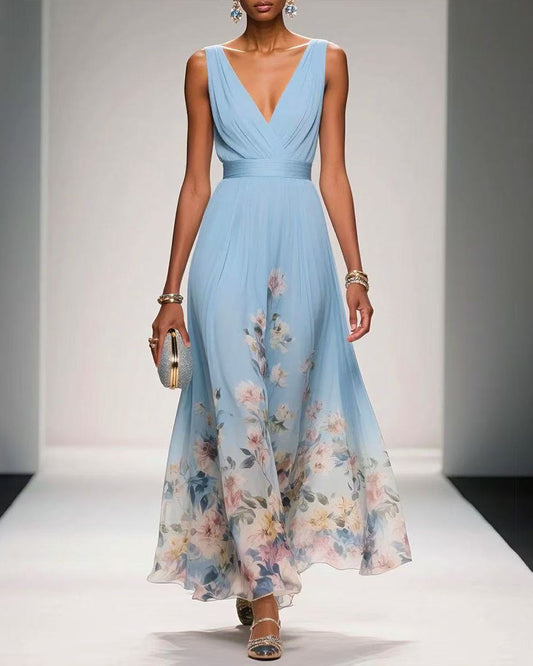 Elegant Floral Dress
