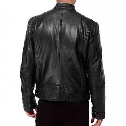 Biker Leather Jacket For Men