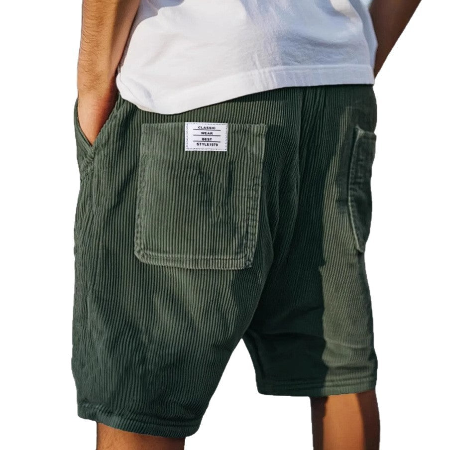 Corduroy Men Shorts