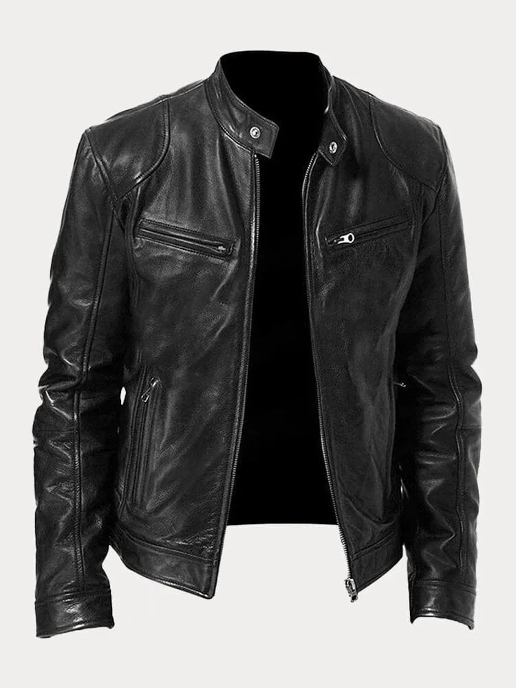 Biker Leather Jacket For Men