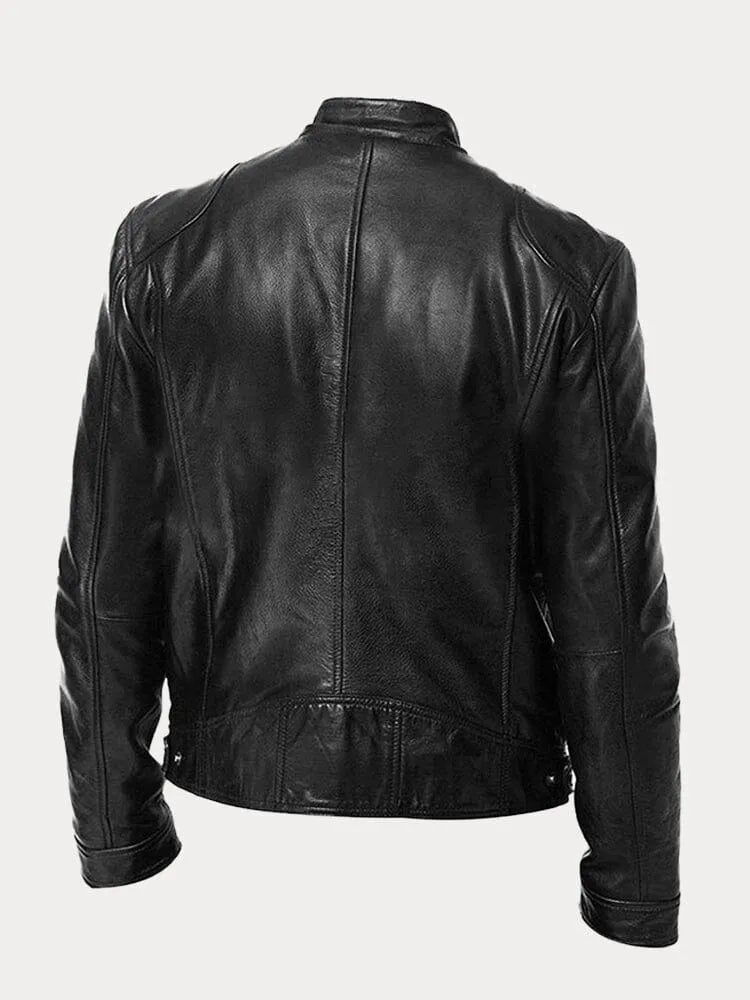 Biker Leather Jacket For Men