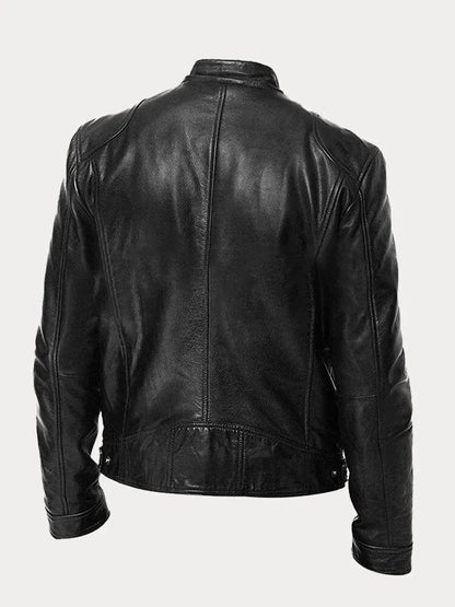 Biker Leather Jacket For Men