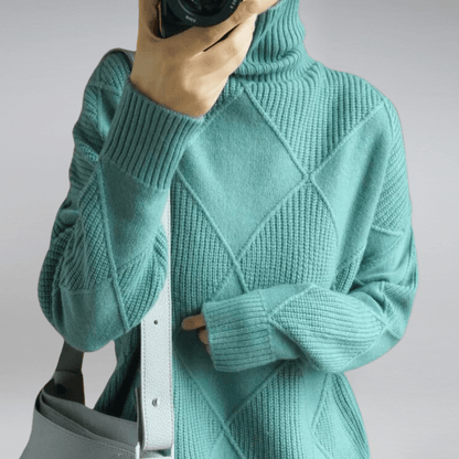 Soft turtleneck sweater