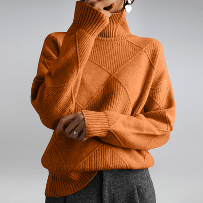 Soft turtleneck sweater