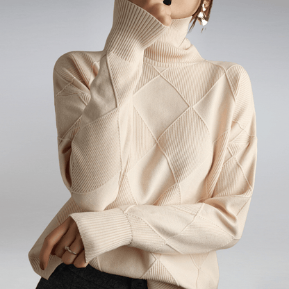 Soft turtleneck sweater