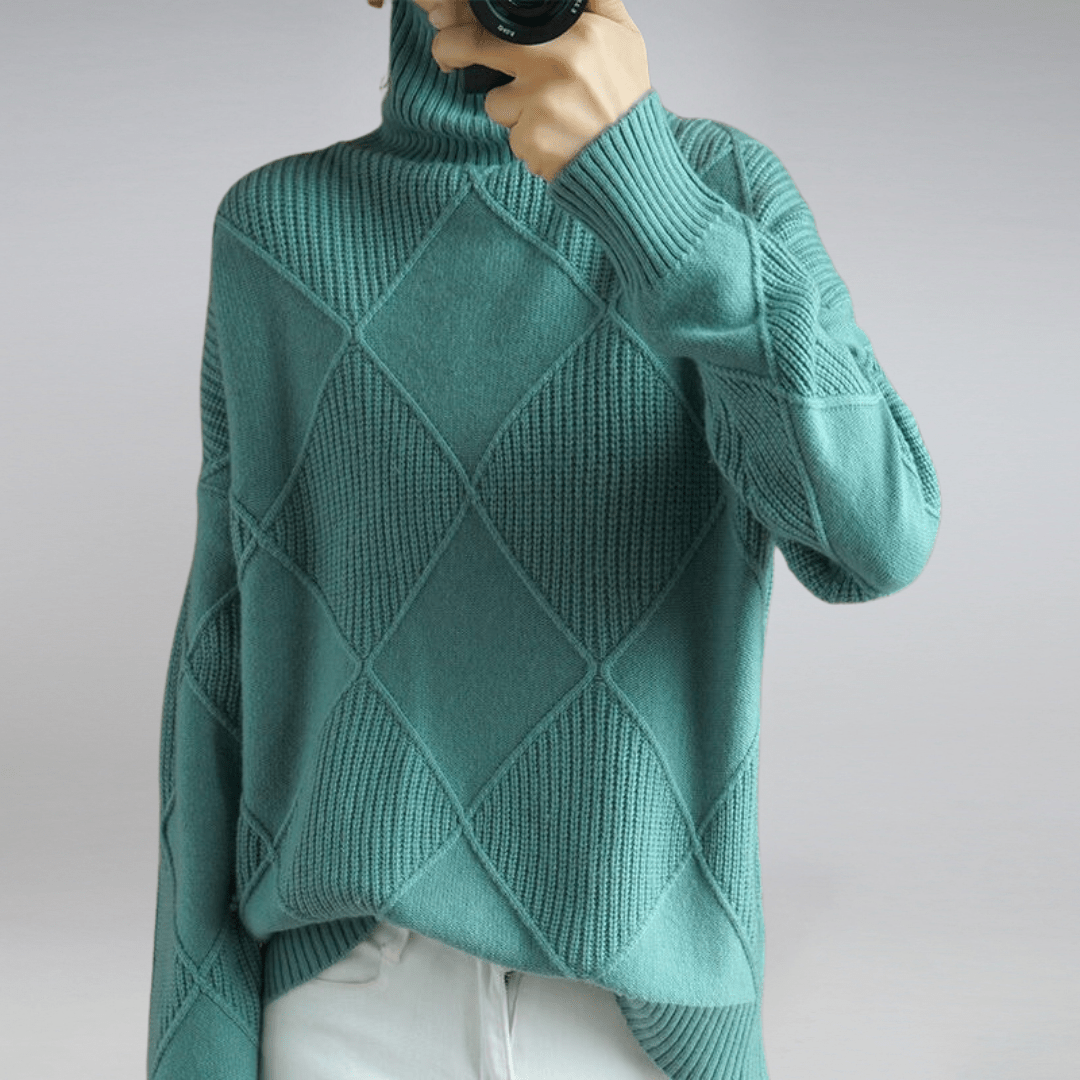 Soft turtleneck sweater