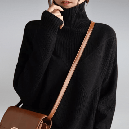Soft turtleneck sweater