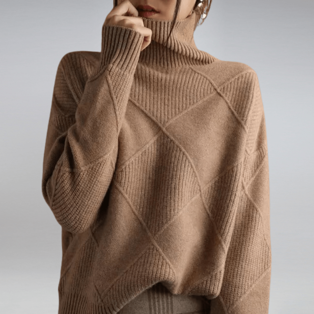 Soft turtleneck sweater