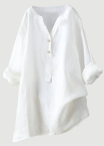 Airy and Comfortable Button-Up Shirt