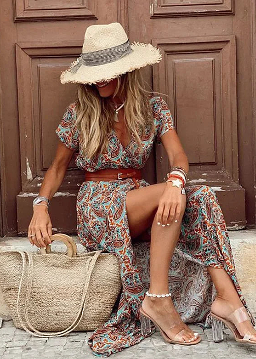Amara Boho Maxi Dress