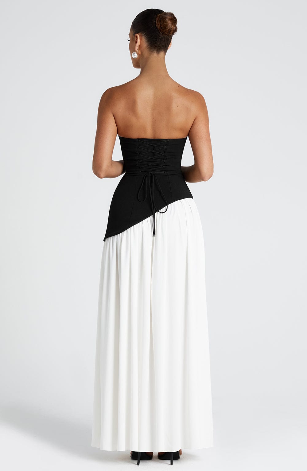Elegance Scarf Maxi Dress